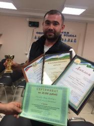 Поздравляем водителя ГБУЗ РБ Городская Больница N1!