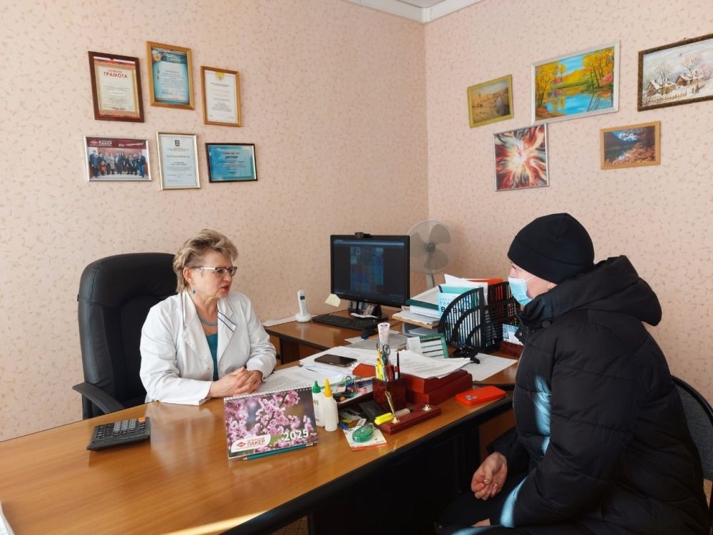 Прием граждан провела заместитель главного врача по медицинской части Турышева Ольга Евгеньевна