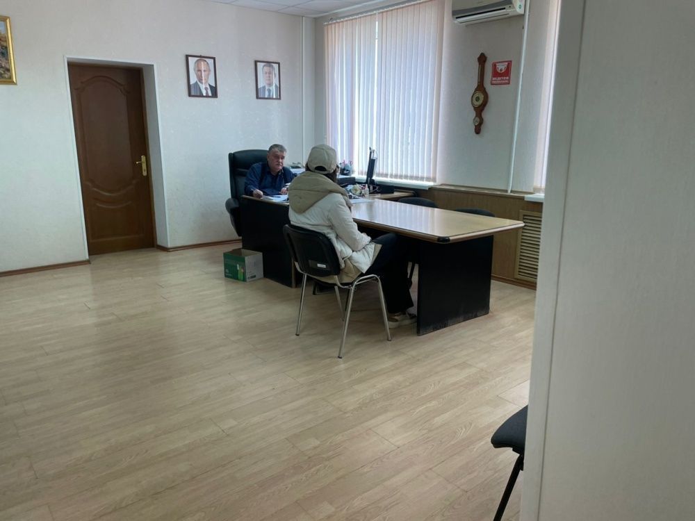 Итоги личного приёма граждан