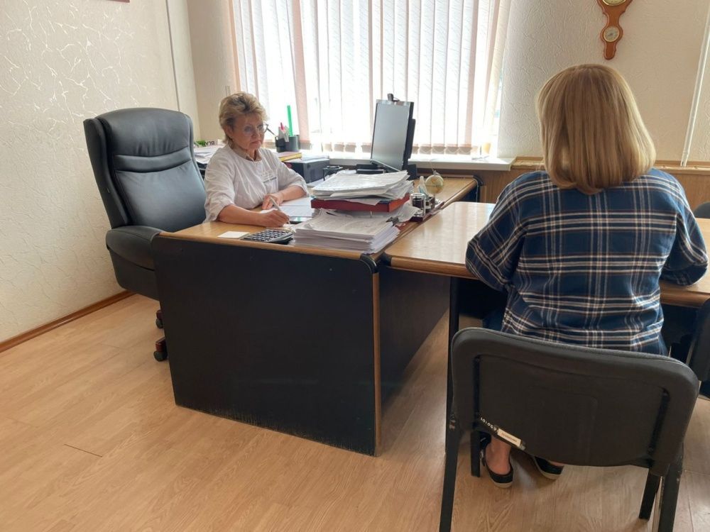 Сегодня Турышева Ольга Евгеньевна, заместитель главного врача по медицинской части, исполняющая обязанности главного врача, провела личный приём