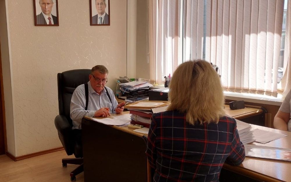 Итоги личного приёма граждан