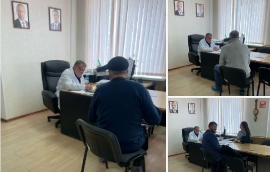 Личный прием граждан продолжается